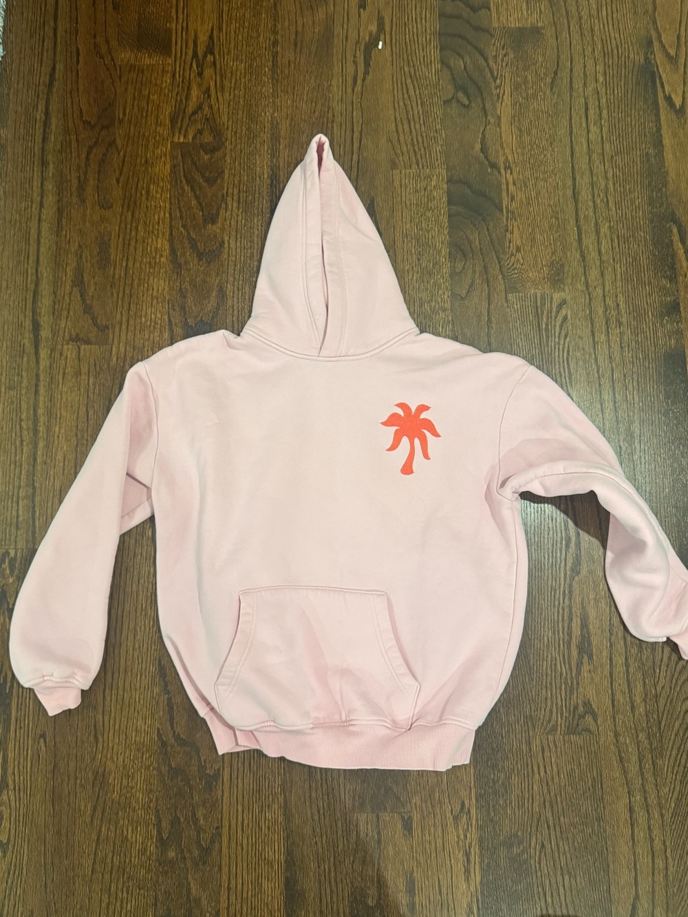Pink Palm Puff “Everything Comes In Waves” Hoodie